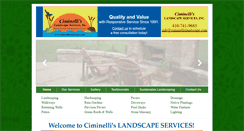 Desktop Screenshot of ciminellislandscape.com